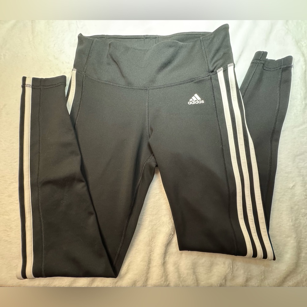 Adidas Climalite black track pants in medium.